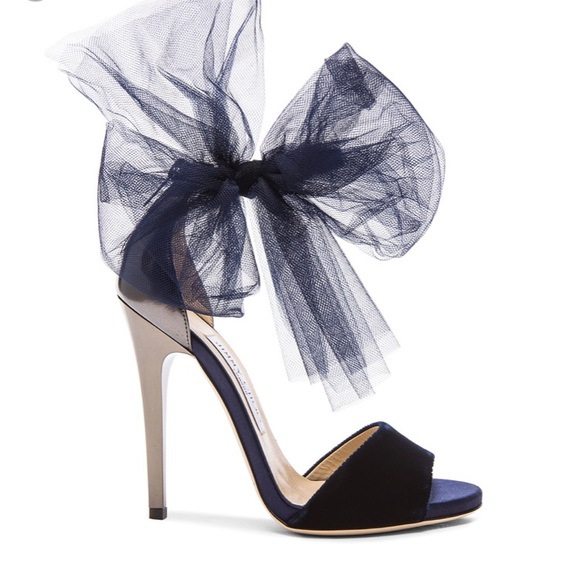 jimmy choo heels with bow